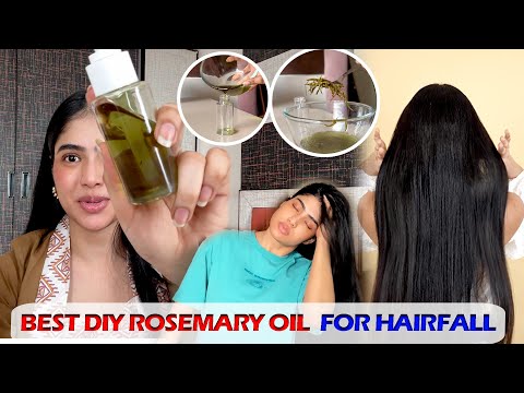 Best DIY Rosemary oil for hair growth and hairfall 😍