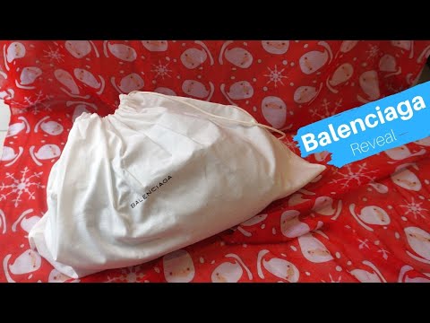 Balenciaga Bag Reveal! Uboxing My Christmas Present