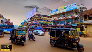 Walking in India 🇮🇳 Mangalore Market, Karnataka | Food Market | Street Food | Virtual Walking Tour