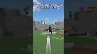 Bro thought teleporting would save him 💀 (Fling Things and People) #roblox #flingthingsandpeople