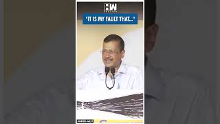 #Shorts | "It is my fault that..." | Arvind Kejriwal | Haryana Elections | AAP News | PM Modi | BJP