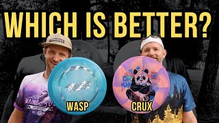 WASP vs CRUX // WHICH IS A BETTER OVERSTABLE MIDRANGE // Discraft vs Thought Space Athletics