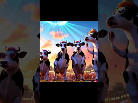 FUNNY COW DANCE 🤣🐮| COW SONG _ COW VIDEOS | DANCING COW | ANIMAL SOUND