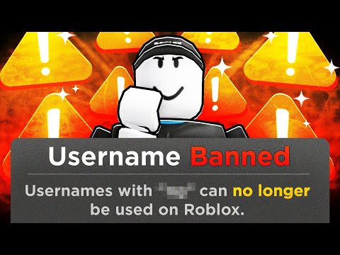 Roblox Just Banned Usernames With These Letters...