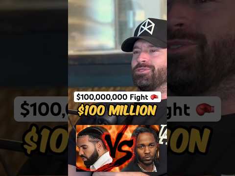 $100,000,000 UFC Fight? 🥊#drake #kendricklamar #hiphop