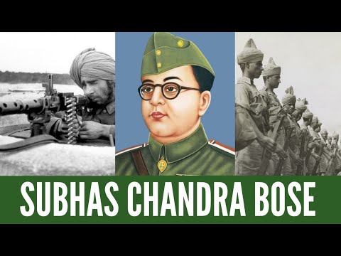 Indian Guerilla Rebel who United Muslims, Hindus and Sikhs against The British: Subhas Chandra Bose