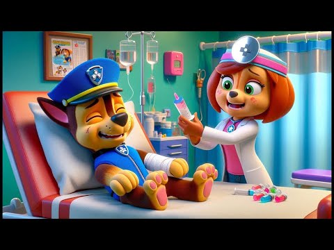 Paw Patrol Ultimate Rescue | Oh No! CHASE Scared Of Doctor SKYE!? | Happy Life Story | Rainbow 3