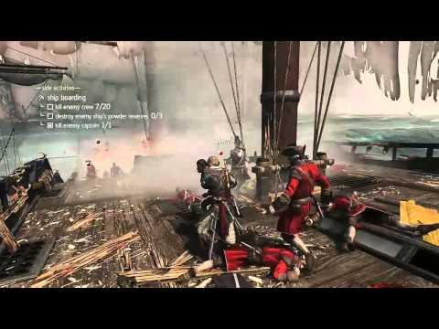 Assassin's Creed 4: Black Flag - Ship Battle & Boarding