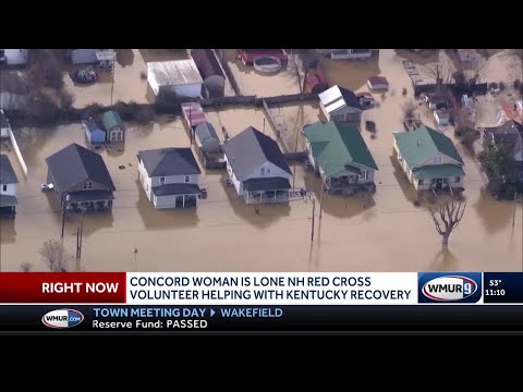 New Hampshire woman volunteering with American Red Cross to help with Kentucky recovery