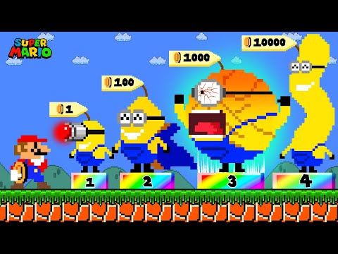 Mario Can Buy All Team MEGA MINIONS Characters???| Game Animation