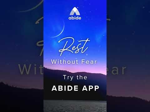 Rest Without Fear and Sleep - Abide App Meditation