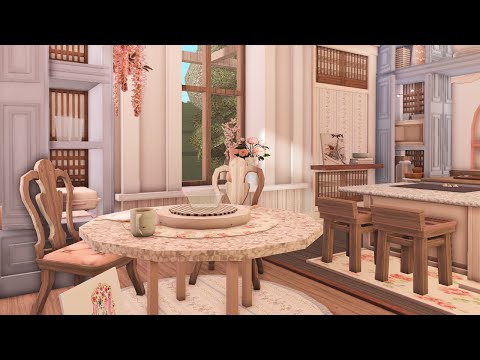 Building a Realistic Spring Home in Bloxburg