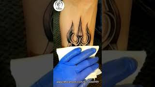 Trishul Tattoo | Shiva Tattoo | Dev Tattoos | Mahadev Tattoo