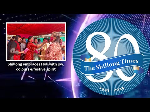 Shillong embraces Holi with joy, colours & festive spirit