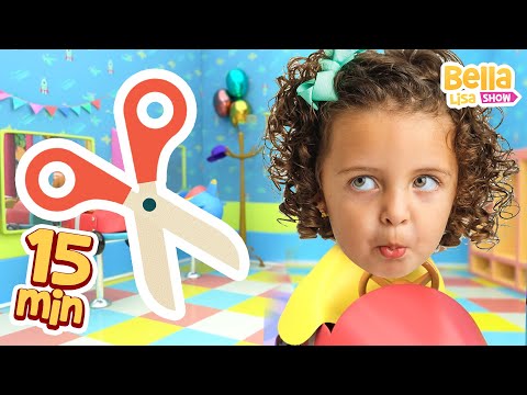 O Bebê Corta o Cabelo - Música Infantil por Bella Lisa Show