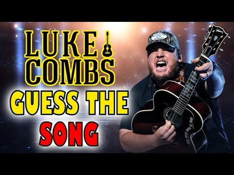 Guess The Luke Combs Song 🤠 Country Music Quiz