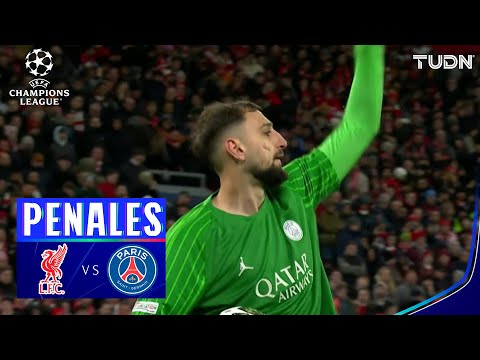 ¡TANDA DE PENALES COMPLETA! Donnarumma se luce | Liverpool 0-1 PSG | UEFA Champions League 24/25