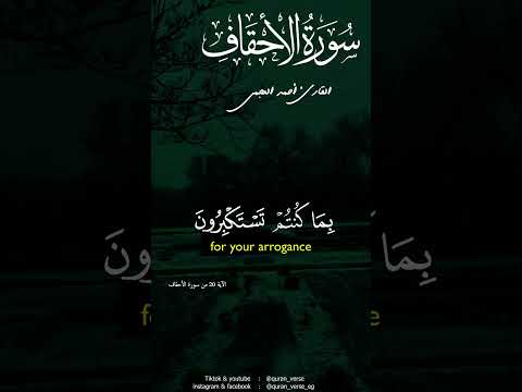 ويوم يعرض الذين كفروا على النار أذهبتم طيباتكم في حياتكم الدنيا | أحمد العجمي