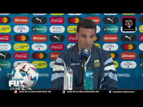 Entrevista De Argrntina Final Copa America #copaamerica #argentina