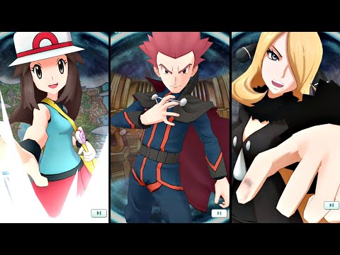 Pokemon Masters - All Sync Moves