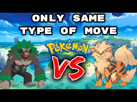 We Catch Pokemon With Only 1 Type of move... Then We FIGHT!