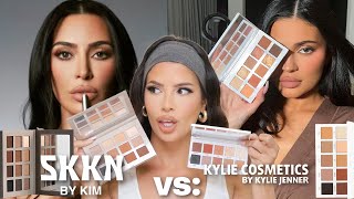 kylie cosmetics vs skkn by kim kardashian (SUPER honest review)