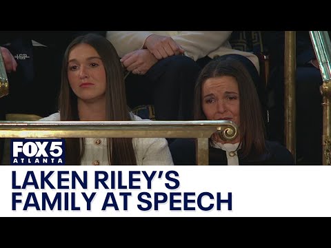 Laken Riley’s mom, sister attend Trump's speech | FOX 5 News