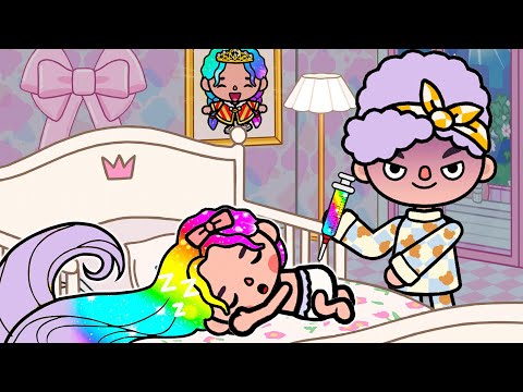 I Found Out The Secret Of My Rainbow Hair 🌈💇 Toca Lisa | Toca Boca Story | Toca Boca