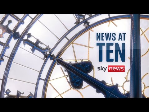 Sky News at Ten: Trump fights trade war on multiple fronts as Canada and EU retaliate