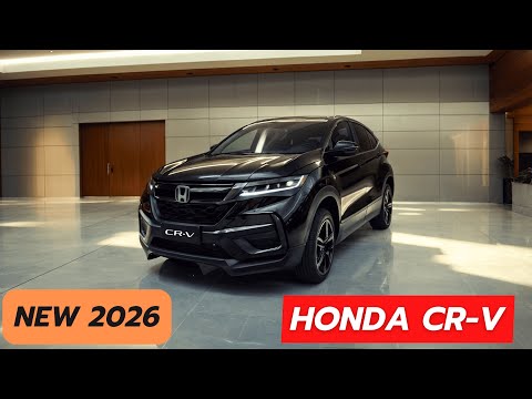 All New 2026 Honda CR-V Hybrid Revealed - First Look!