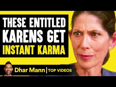 Entitled Karens Get Instant Karma | Dhar Mann