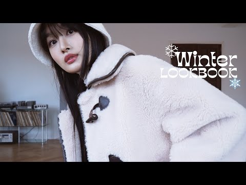 WINTER LOOKBOOK⛄️겨울 아우터 룩북 w/W컨셉