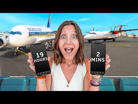 We Tried the World's Shortest vs. Longest Flight