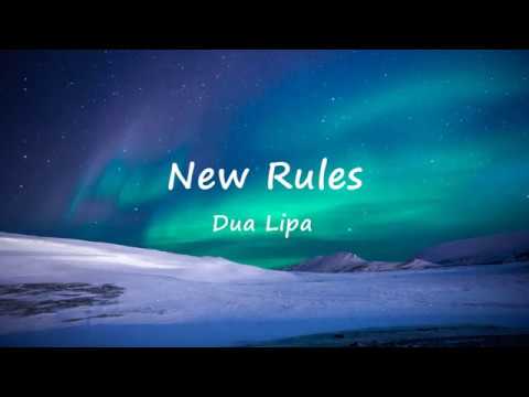 New Rules - Dua Lipa (Lyric Video)