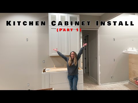 Kitchen Cabinet Installation (Part 1)