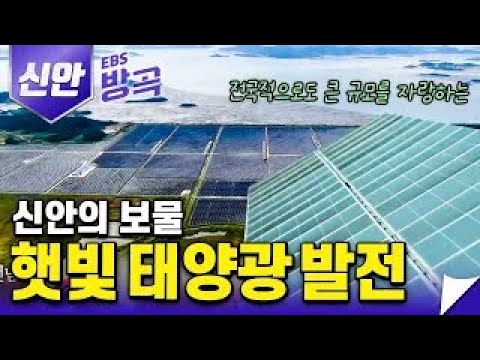 자연을 보존하면서도 첨단 테크도시로 도약한다! 신안군의 햇빛 태양광 발전사업