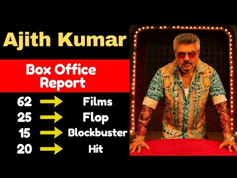 Ajith Kumar Hits and Flops Movies List | Vidaamuyarchi | Good Bad Ugly #CCU664