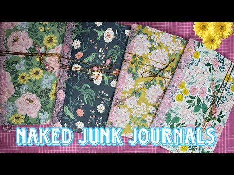 NAKED JUNK JOURNALS “ETSY RESTOCK”#maggieholmes #nakedjunkjournals