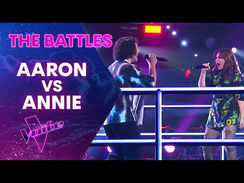 Annie Jones & Aaron Hayward Sing Bishop Briggs' River  | The Battles | The Voice Australia