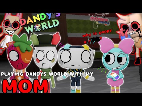 🌈PLAYING DANDYS WORLD with my *MOM*🌻| dandys world gameplay |#rainymellie