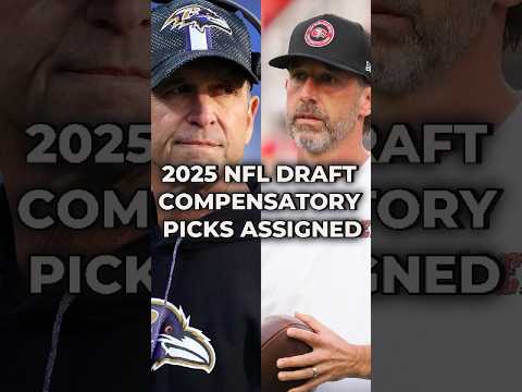 2025 NFL Draft: Compensatory Picks Assigned #nfl #nflnews #nfldraft #nflfreeagency #shorts