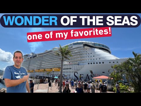 Wonder of the Seas - Exploring all 8 Neighborhoods