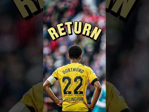 Bellingham will RETURN to Dortmund!! 🚨🚨 #bellingham #soccer #football #dortmund #jobebellingham