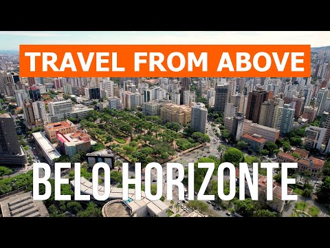 Belo Horizonte from drone | 4k video | Brazil, Belo Horizonte from above