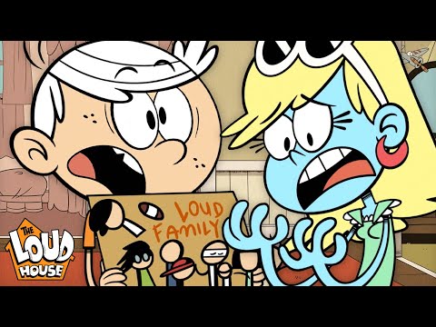 Lincoln's Family Project Turns Leni Blue! | "Project Loud House" Full Scene | The Loud House