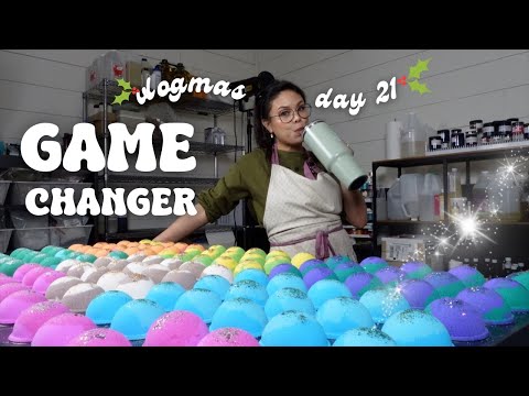 Boost Your Bath Bomb Game: Master Batching Efficiency Magic! Vlogmas Day 21