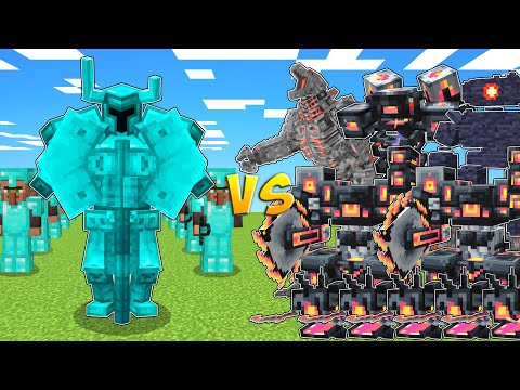 DIAMOND vs ROBOT ARMY