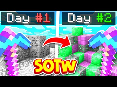 The *MOST INSANE SOTW* EVER in MINECRAFT: PRISONS?! | Minecraft OP PRISON #1