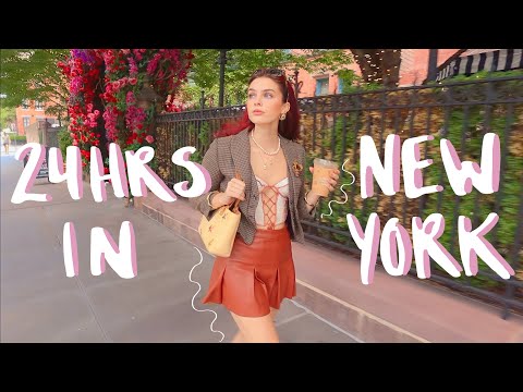 I spent 24 HOURS in NEW YORK!!  *we got lost on the subway*