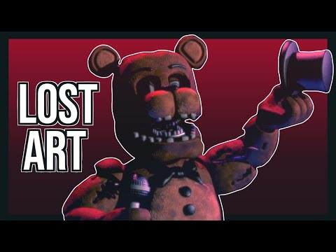 The Lost Art of Five Nights at Freddy's Teasers